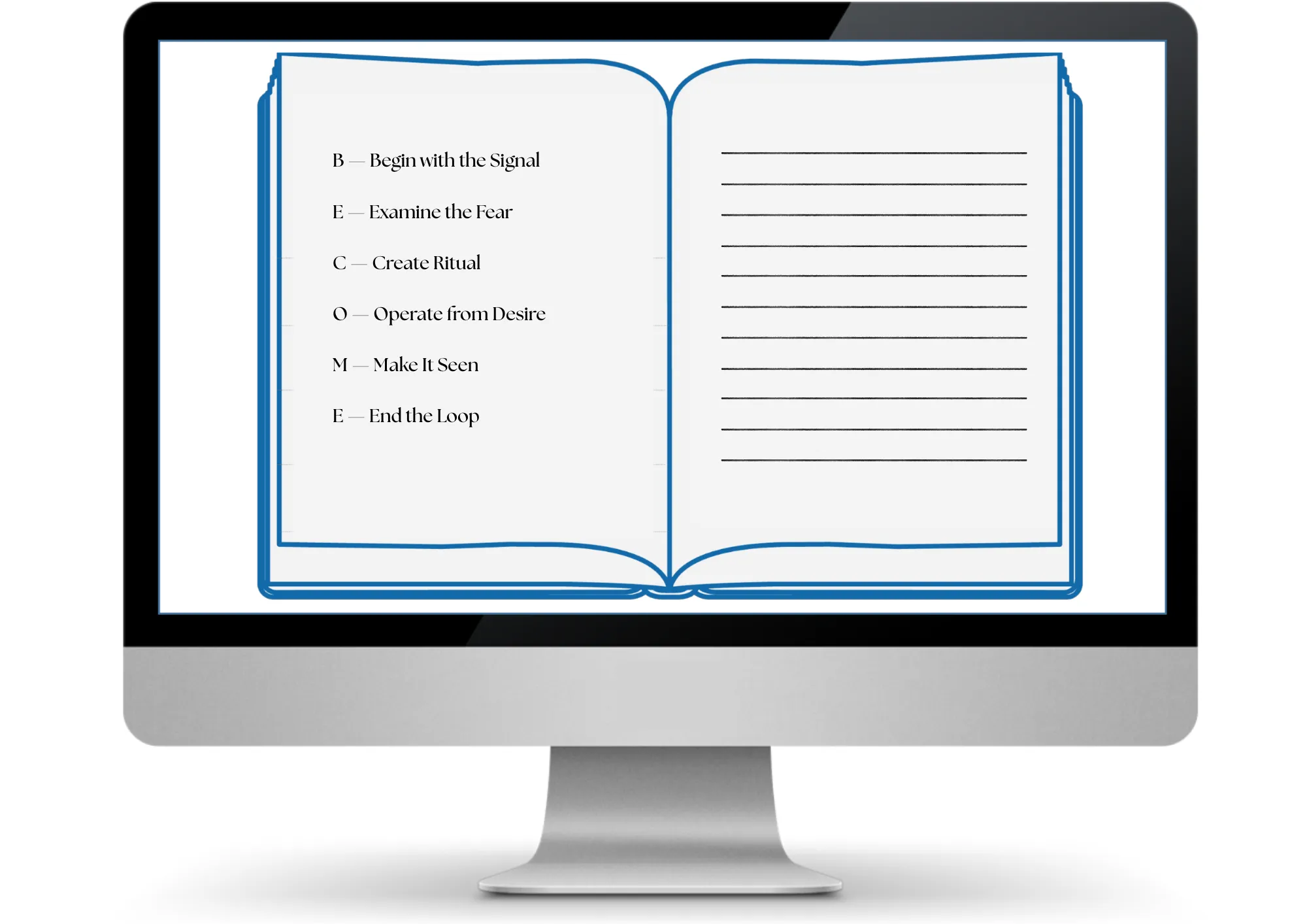 Blue and White Simple Weekly Planner A4 Template